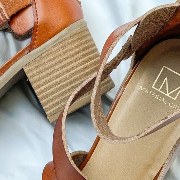 Material Girl Blocked Sandals from Macy’s - Picture 3 of 4